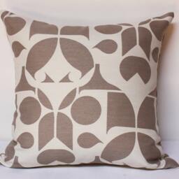 Maharam Mister Pillow Cover Beige Brown Mid-Century Modern - thumbnail 3