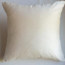Embroidered Medallion Pillow Cover, Slate Blue Gray Tan, Kravet Fabric - thumbnail 4