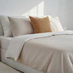 Handwoven Organic Cotton Cushion Cover - Natural Dyed Boho Pillow - 20x20 - thumbnail 4