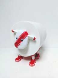 Hull Kr Supersheep Toilet Roll Holder, Kingston Rovers Rugby Gift, Robins Fan Bathroom Decor, East Superleague Supporters Sheep Present