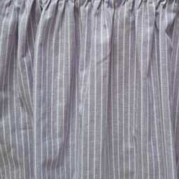 Lilac Hook & Loop Sink Skirt, Checkered For Bathroom, Utility Vanity Shelf Self Adhesive Skirt - thumbnail 4