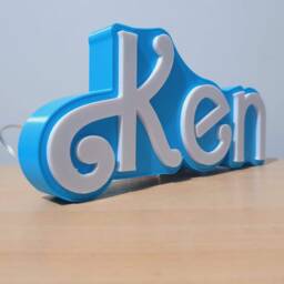 Barbie Inspired Led Name Sign Custom 3D Night Light - thumbnail 4