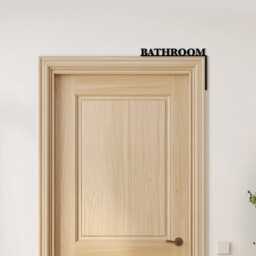 Door Topper Bathroom Decor Various Colours Top Of Decorative Sign - Novelty Wall Decor, Frame Art, Art - thumbnail 3