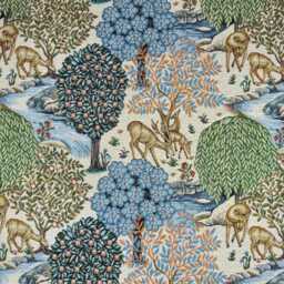 Custom Made William Morris The Brook Natural Blackout/Lining Curtains 3 - thumbnail 2