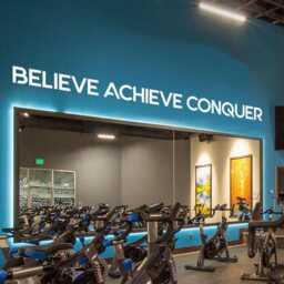 "Gym Wall Decal ""Believe Achieve Conquer" - thumbnail 2