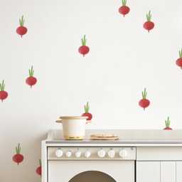 Fresh Radishes - Peel-And-stick Wall Decals Mej - thumbnail 1