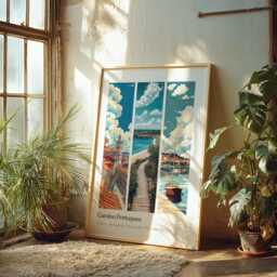 Camino Portugues Poster Way Of St James Print - thumbnail 3