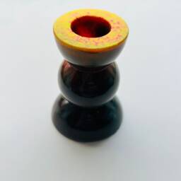 Neon Bright Resin Candle Holder - thumbnail 3