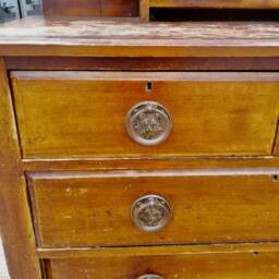 Available For Painting - Lovely Vintage Dressing Table Table Price Includes - thumbnail 2