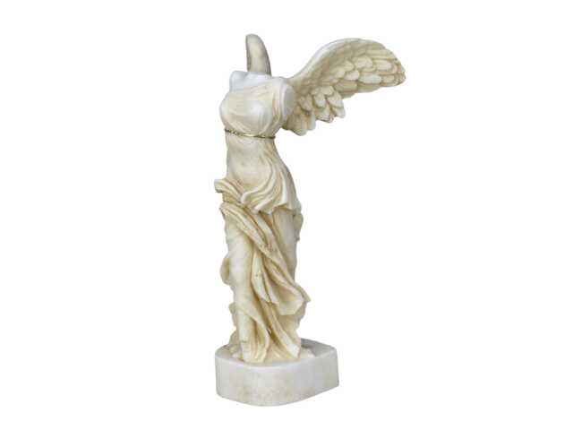 Winged Nike Victory Of Samothrace Greek Goddess Statue Sculpture 7.87Inches - 20cm - image 1