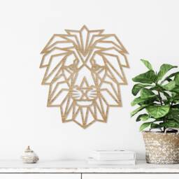 Lion Wall Art Decor - Home Nursery Animal Safari Africa Wildlife - thumbnail 1
