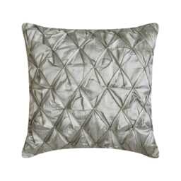 "Decorative Gray Euro Pillowcase 24""x24""/26""x26" - thumbnail 1