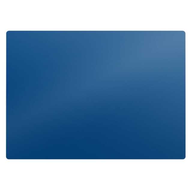 Color Blue Computer Chair Mat, Navy Office Pattern Vinyl Floor Protector, Protector - image 1
