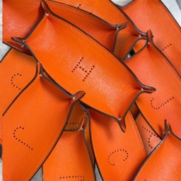 Custom Mini Leather Travel Tray For Luxury Pens, Jewelry & Keys Tan Color Personalized