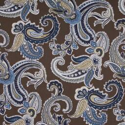 Robert Allen Paisley Pillow Cover.toss Pillows.accents.brown/Blues - thumbnail 2