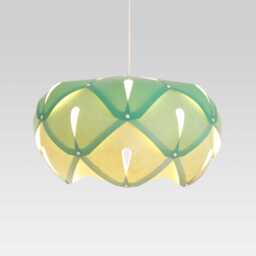 Lamp/Light Cynara Green Lampshade Recycled Cardboard Paper Lamp Diy - thumbnail 1