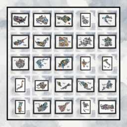 France Photo Collage Wall Art Display Frame Travel Memories Gift For Traveller D??cor Picture Vacation Photos Shape - thumbnail 4