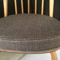 Myhome New Seat Pad(S For Ercol Dining Chairs With Straps & Press Studs - Ottawa Brown - thumbnail 2