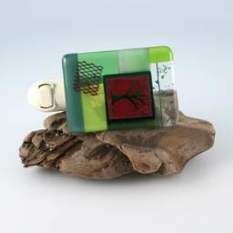 Fused Glass Tree Of Life Collage Night Light - thumbnail 2