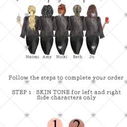 Personalised Friendship Print, Group Portrait, Friends Gift - Digital Or Print - thumbnail 2