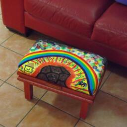 Ottoman Artist Painted, Burncoalburn - thumbnail 4