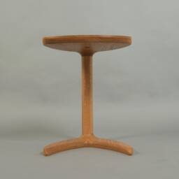 Fleure Side Table, Sculptural Delight, Carved & Shaped By Hand - thumbnail 4