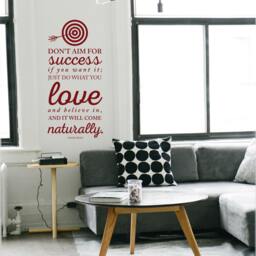 Inspirational Quote Wall Decal - David Frost, Motivational Decor - thumbnail 2