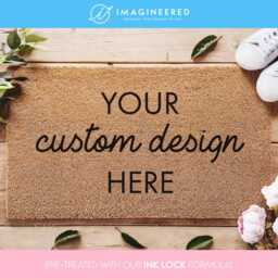 Your Custom Design Here - Doormat Rug Business Logo Illustration Porch Decor Welcome Mat Cute Personalized - thumbnail 2