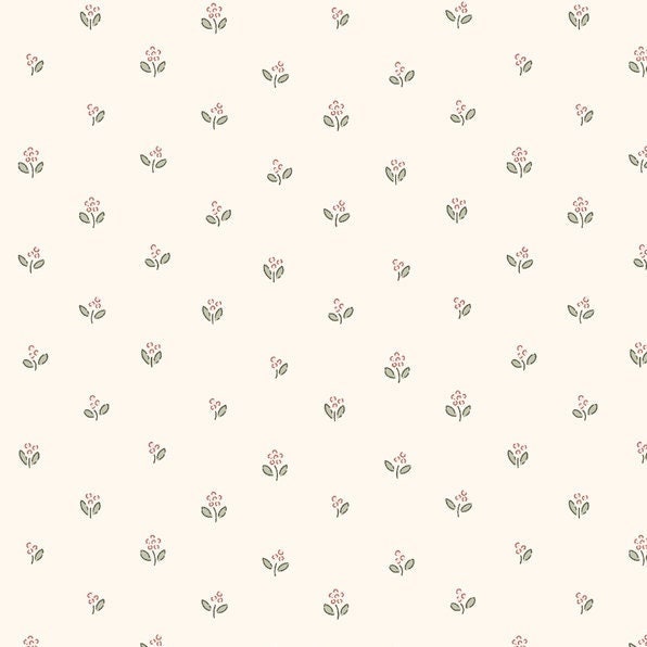 Blush Floral Baby Crib Sheet Rosebud Nursery Bedding - image 1