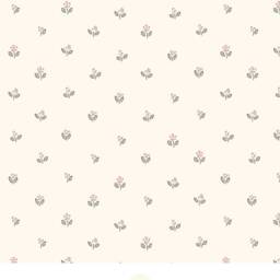 Blush Floral Baby Crib Sheet Rosebud Nursery Bedding - thumbnail 2