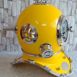 Scuba 18 Inch Diving Helmet in Iron & Aluminium - thumbnail 2