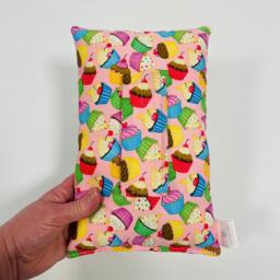 xl Seatbelt Pillow Mastectomy/Breast Surgery Heart Cupcakes Seat Belt Cancer Gift Hysterectomy Cushion Period Cramps - thumbnail 2