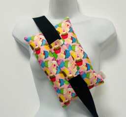 xl Seatbelt Pillow Mastectomy/Breast Surgery Heart Cupcakes Seat Belt Cancer Gift Hysterectomy Cushion Period Cramps