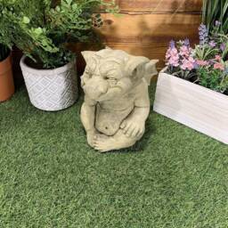 stone Garden Gothic Gargoyle Gremlin Devil Dragon Detailed Ornament - thumbnail 3
