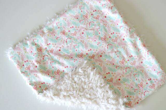 Dream Lovie. Security Blanket. Personalized Lovey. Faux Fur Folkland Unicorn. Mini Baby Minky Shower Gift - image 1