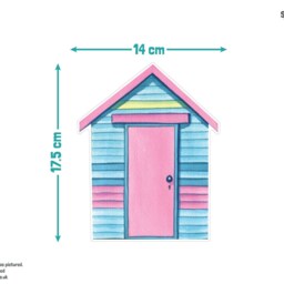 Beach Hut & Seagulls Window Stickers, Bird Decoration, Summer Sticker, Stickers - thumbnail 3