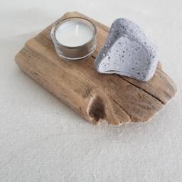 Driftwood Tealight Holder - thumbnail 3