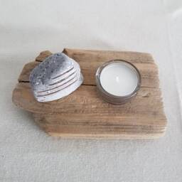 Driftwood Tealight Holder - thumbnail 2