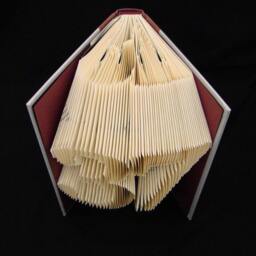 37 Birthday Gift Lucky Numbers & Digits Folded-Book Art Sculpture - thumbnail 2