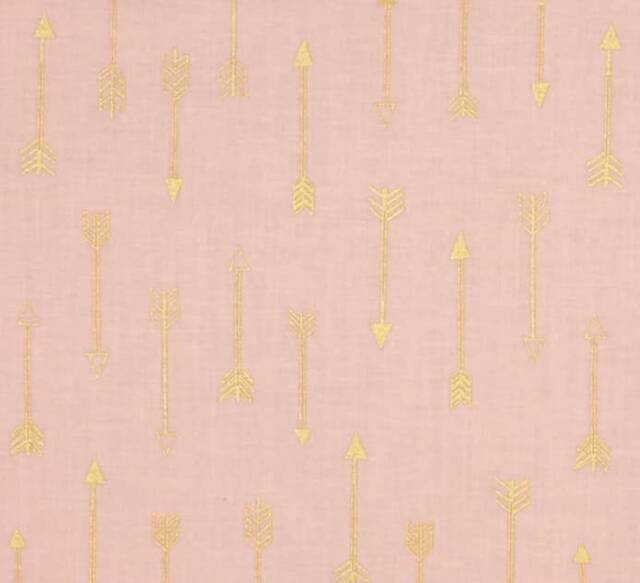 Pink & Gold Cot Bedding - Fitted Cot Sheet Baby Girls Bed Bedding Shower Gift Set