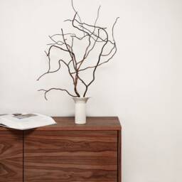 "Sideboard, Tv Cabinet, Stand Walnut Veneer 3 Doors ""Primula" - thumbnail 3