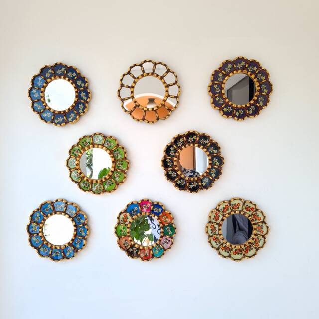 "Peruvian Mirrors ""Honeycomb Collection 20cm" - image 1
