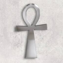 Ankh Acrylic Mirror Wall Art Key Of Life, Personalized Engraving - thumbnail 2