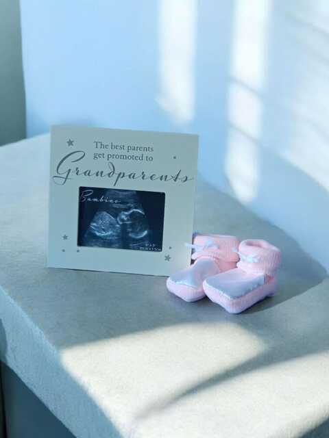 Grandparents To Be Photo Frame/Baby Announcement Frame - image 1