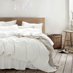 Natural Linen Duvet Cover, Multiple Colors - 40 Bedding, Available in Queen, King, Twin, Full, Custom Size Welcome - thumbnail 3