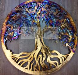 Wall Decor Stainless Steel Tree Of Life