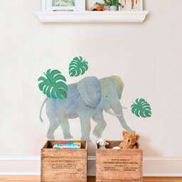 Wild Animals Wall Decals Peel & Stick Nursery Decor - thumbnail 3