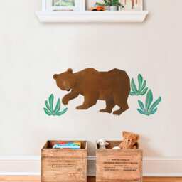 Wild Animals Wall Decals Peel & Stick Nursery Decor - thumbnail 2