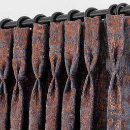 Velvet Curtains - French Pleated Custom Drapes Double & Triple Pinch Pleat Panels - thumbnail 2