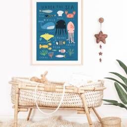 Under The Sea Wall Art - Wall Children's Prints Illustration - thumbnail 3